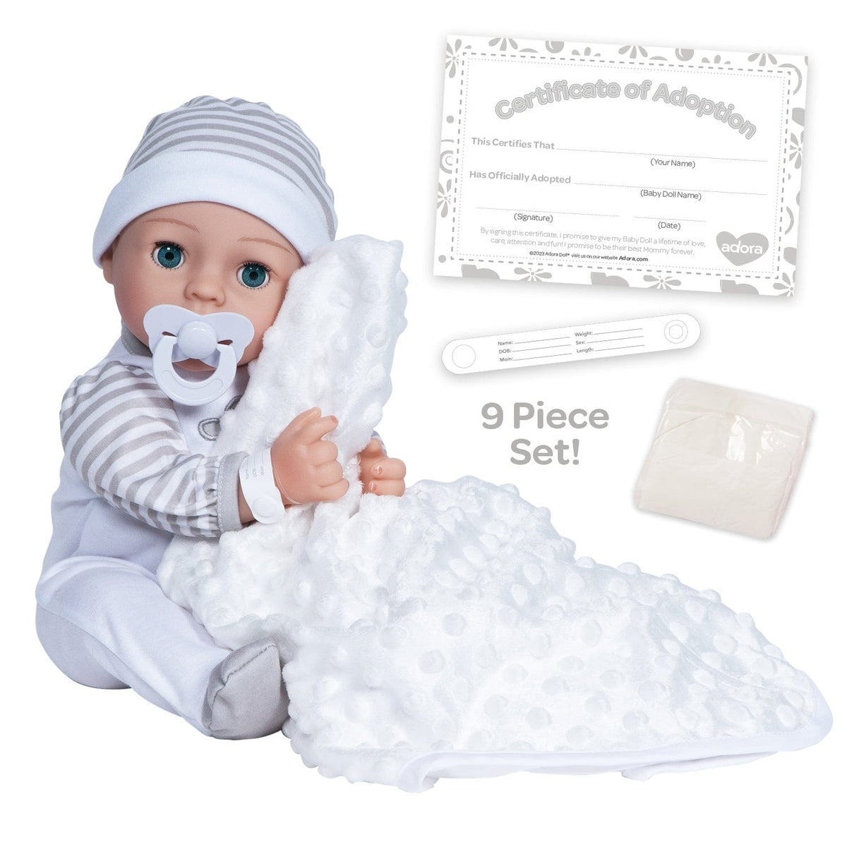 Adora Adoption Baby Doll Beloved Bundle Gender Neutral