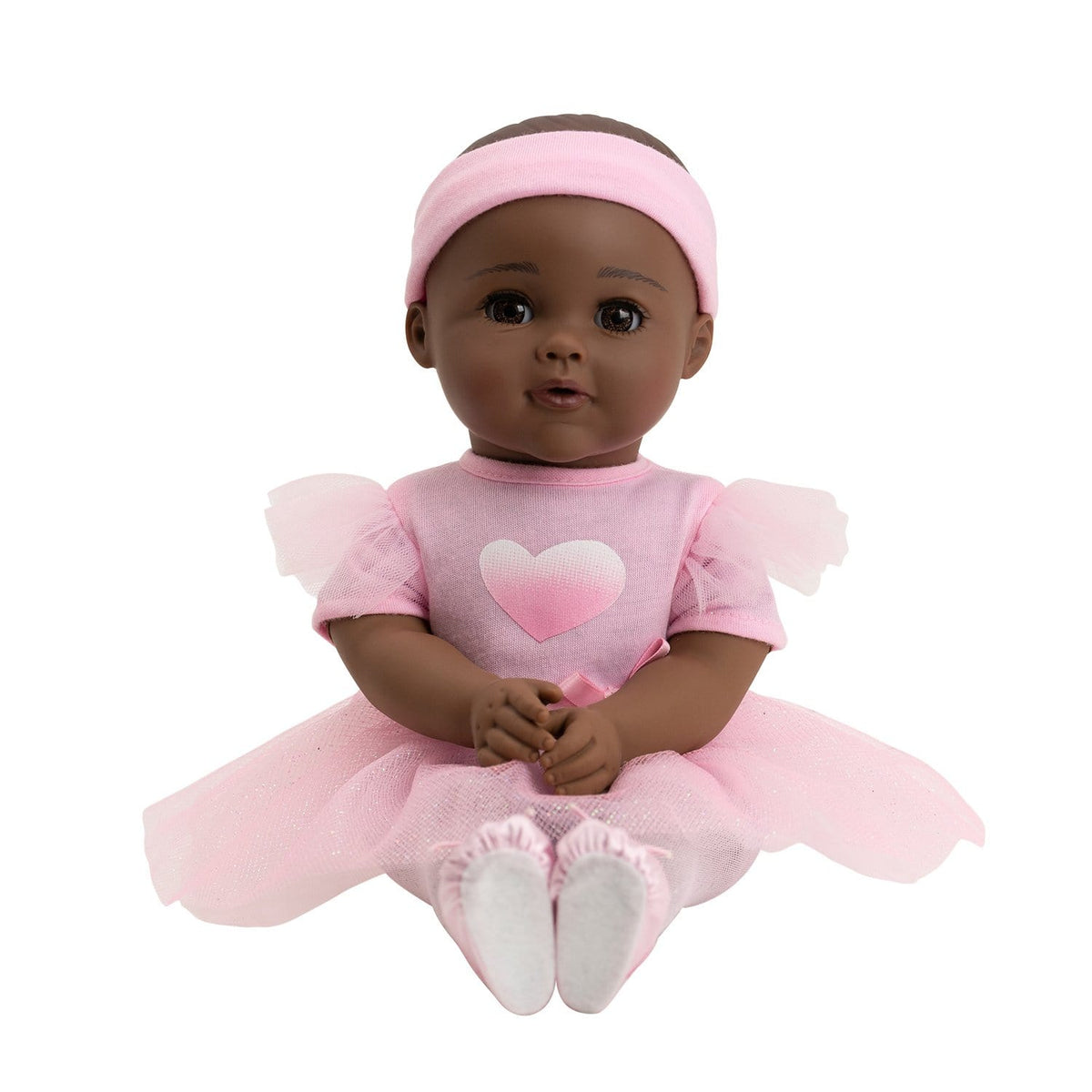 Lovely high quality Stuffed Custom En71 Black Fashion Doll Girls Baby Ballerina Dressing Plus