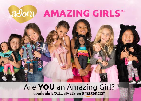 Say Hello To The Amazing Girls - 18 inch Dolls Exclusive to Amazon