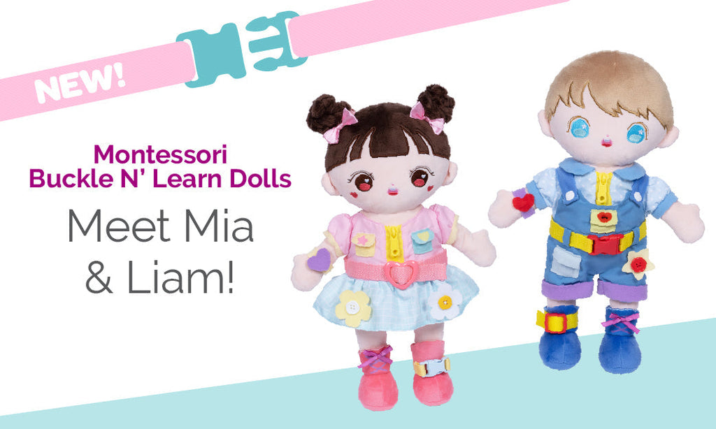 Buckle N' Learn Dolls - Where Hands-On Learning Meets Cuddly Companions!