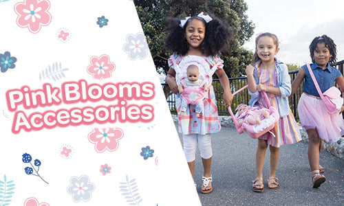 Adora Pink Blooms Accessories Collection