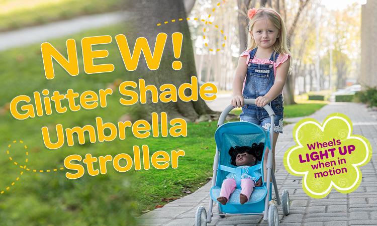 Glitter Shade Umbrella Stroller