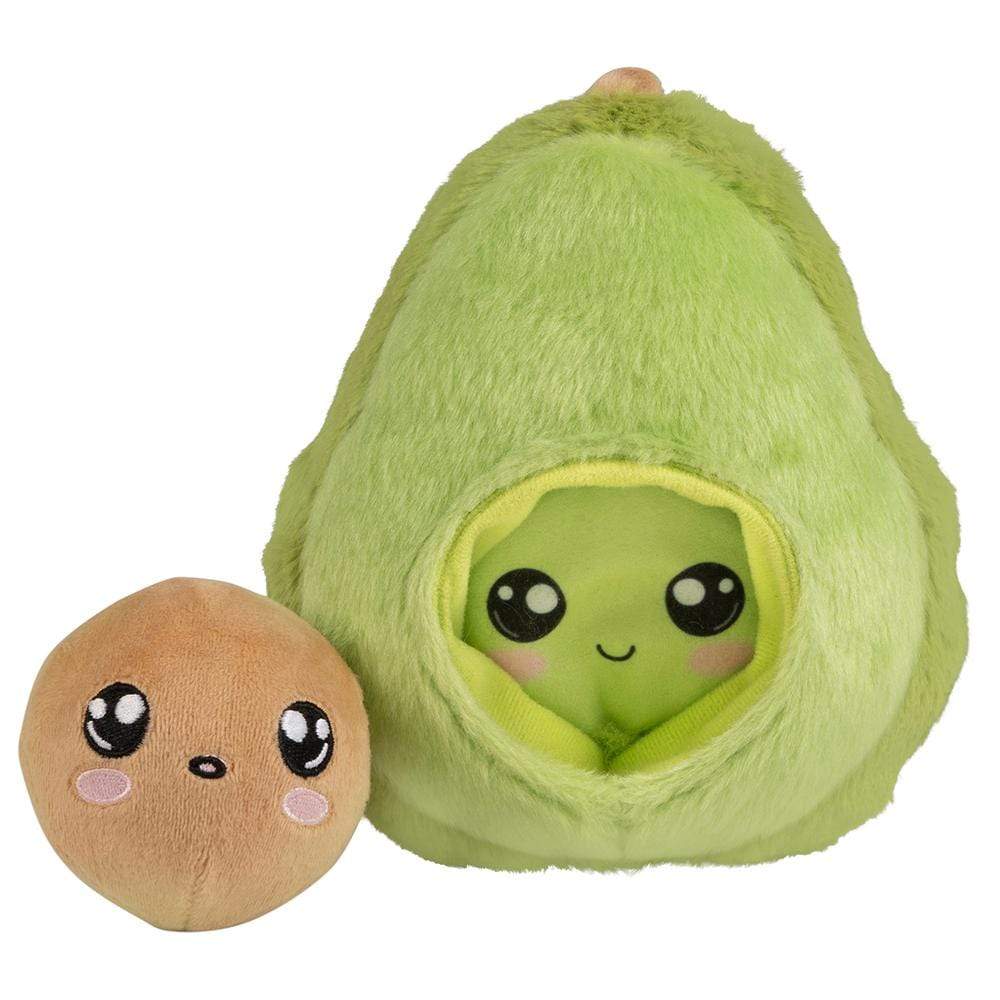 Adora Soft Fruit Plush 3-Piece Set, 6" Avocado, Cherry, Peach Plush