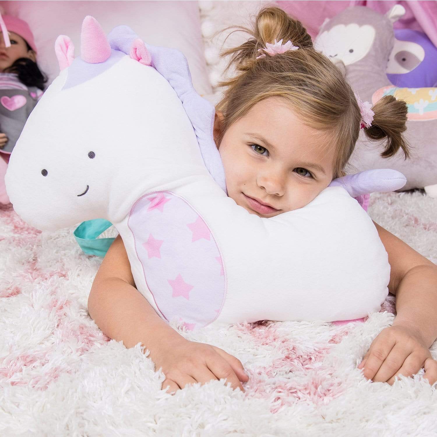 Adora Snuggle & Glow Unicorn Bundle - 2-piece plush toy set