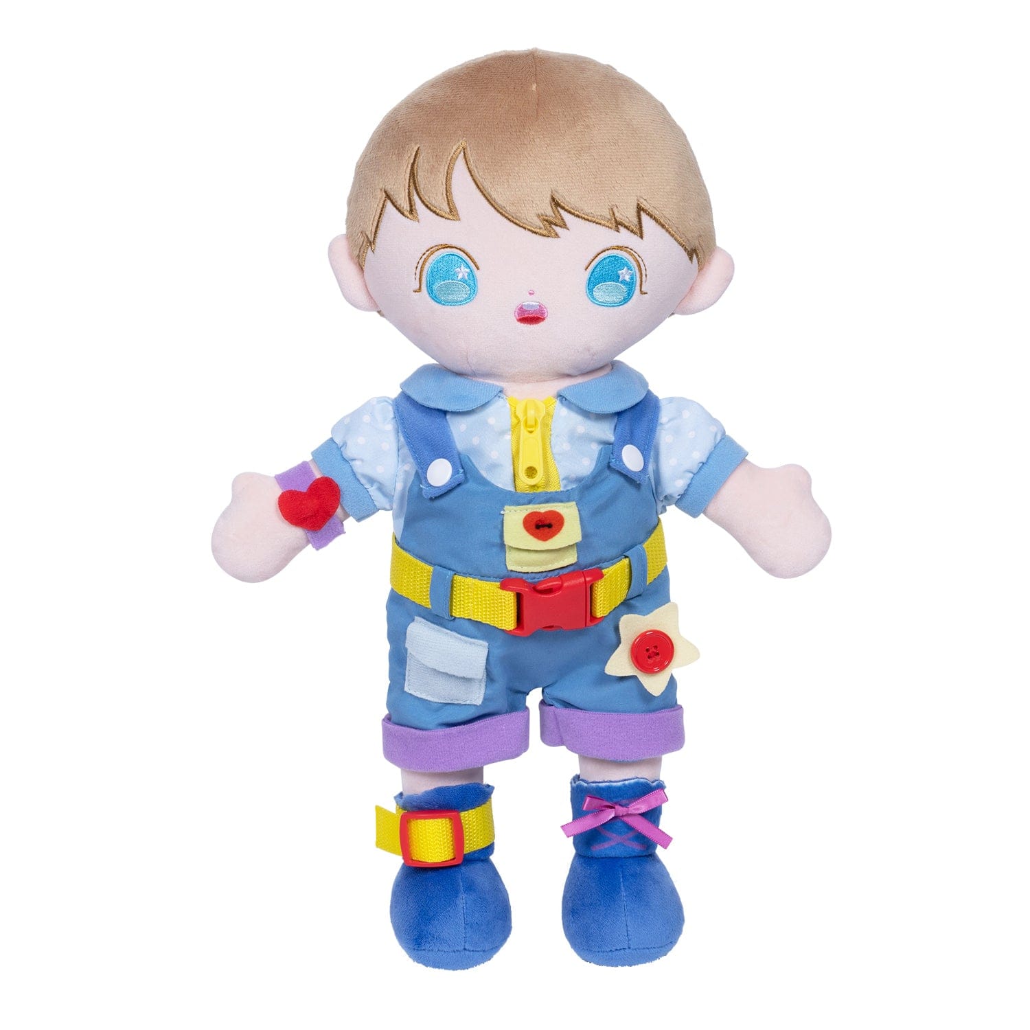 Adora Plush Montessori Toy Doll - Buckle N' Learn Liam