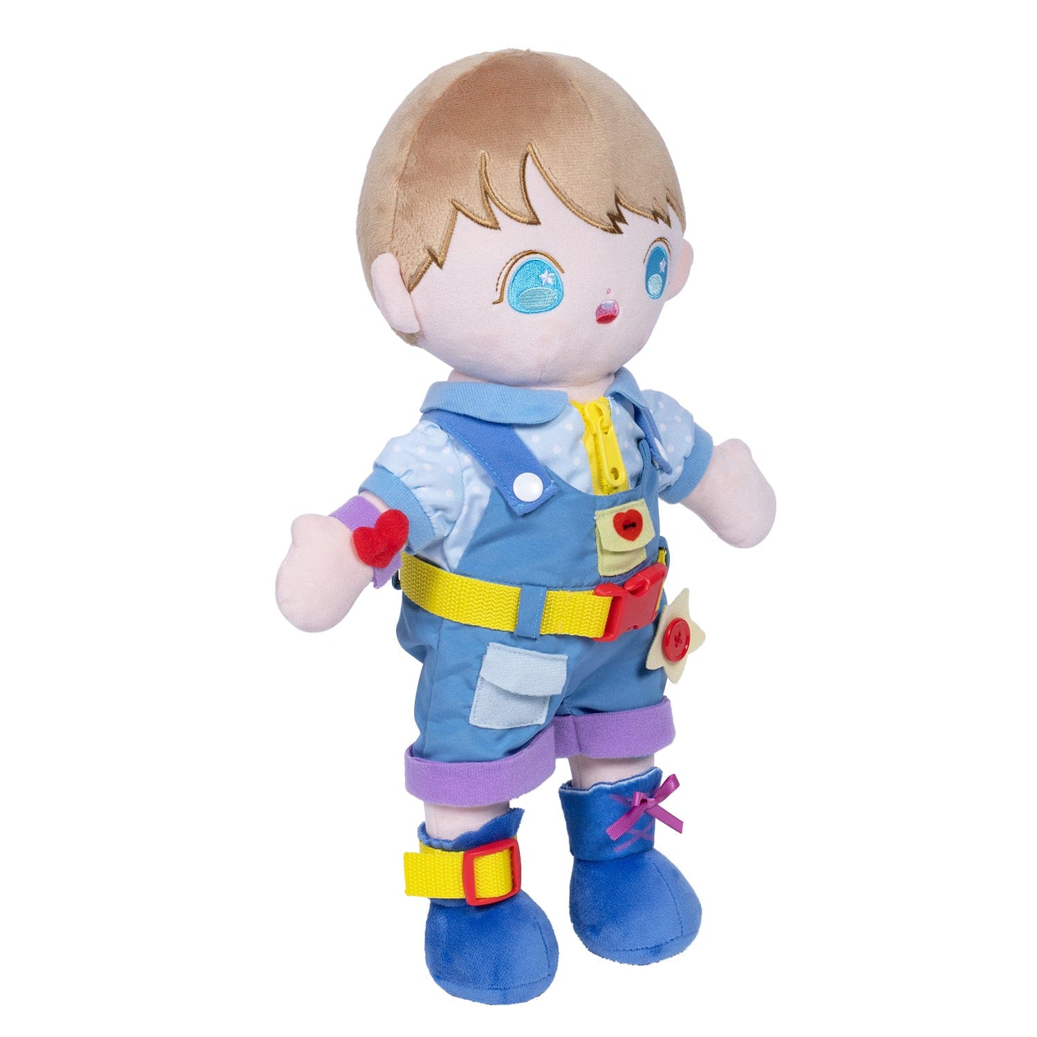 Adora Plush Montessori Toy Doll - Buckle N' Learn Liam