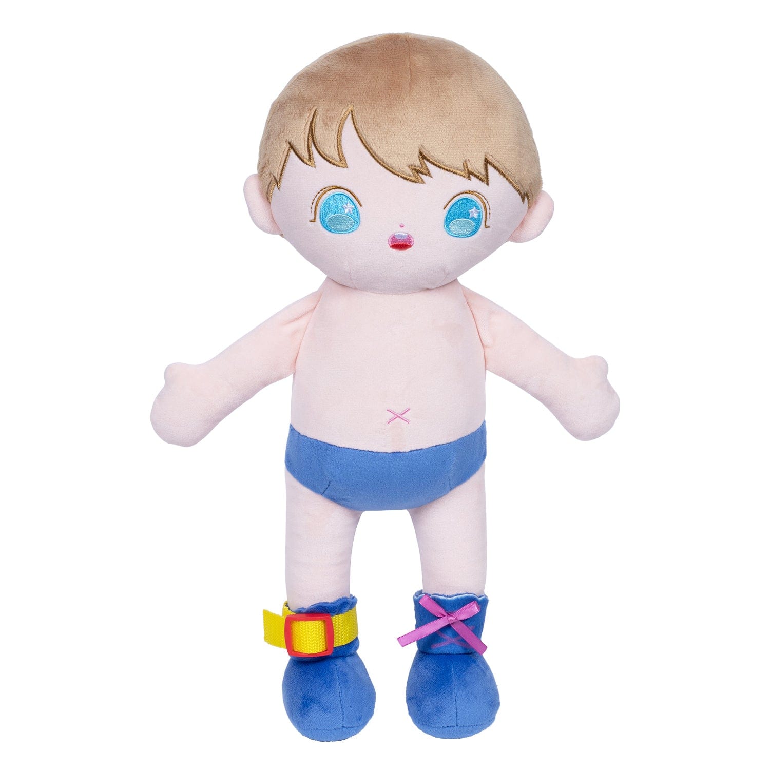 Adora Plush Montessori Toy Doll - Buckle N' Learn Liam