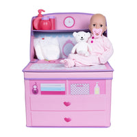 Adora Perfectly Pink Baby Doll, Changing Table & Accessories Set