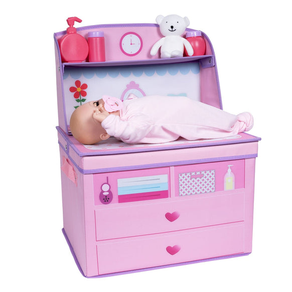 Adora Perfectly Pink Baby Doll, Changing Table & Accessories Set