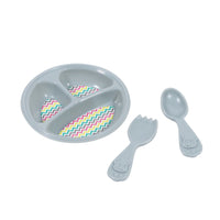 Adora Baby Doll Accessory & Magic Feeding Set - Zig Zag Rainbow