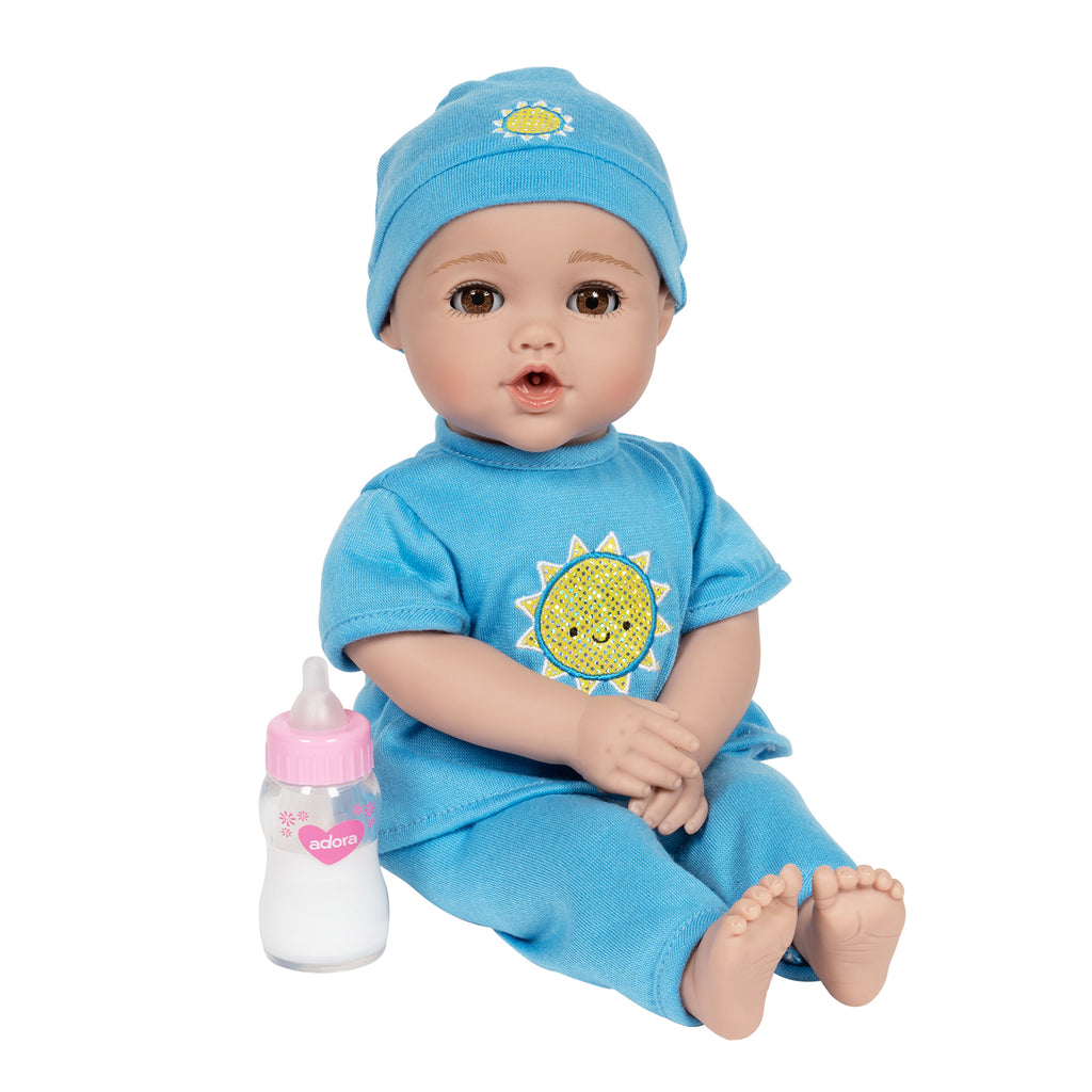 Adora 13 inch Cry Baby Doll NurtureTime Baby Blue Boy Open/Close eyes