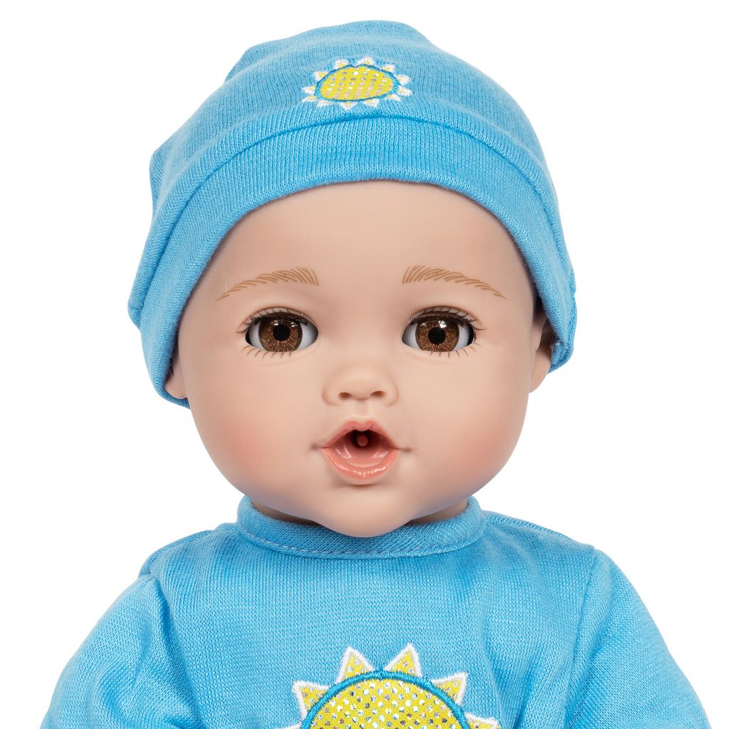 Adora 13 inch Cry Baby Doll NurtureTime Baby Blue Boy Open/Close eyes