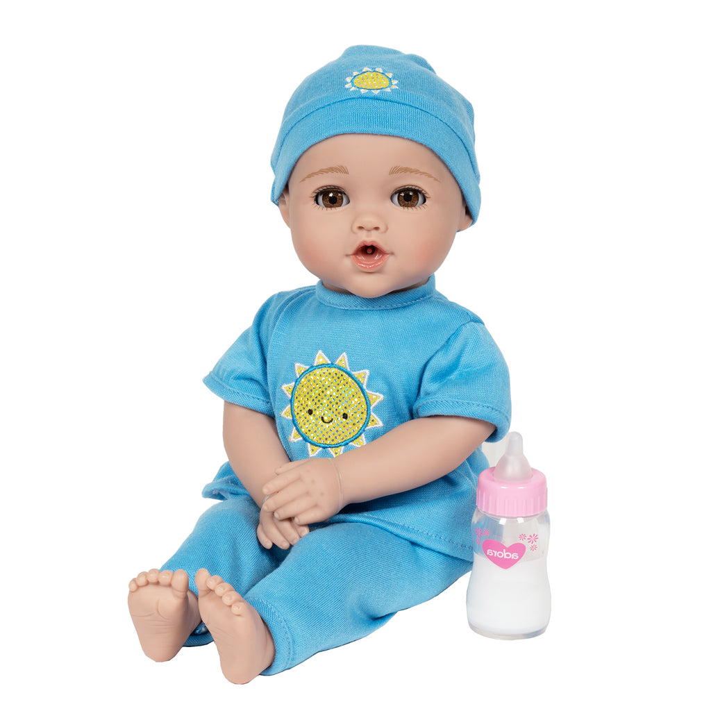 Adora 13 inch Cry Baby Doll NurtureTime Baby Blue Boy Open/Close eyes