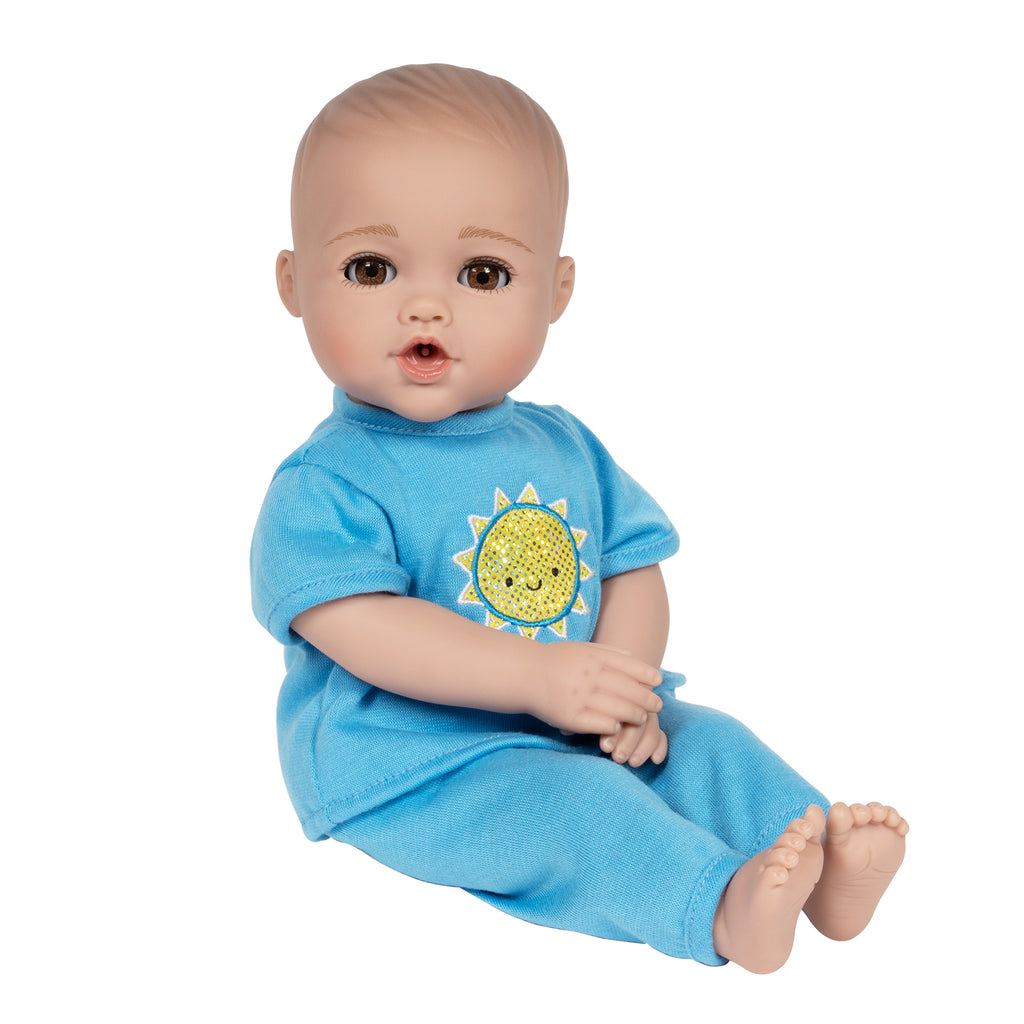 Adora 13 inch Cry Baby Doll NurtureTime Baby Blue Boy Open/Close eyes