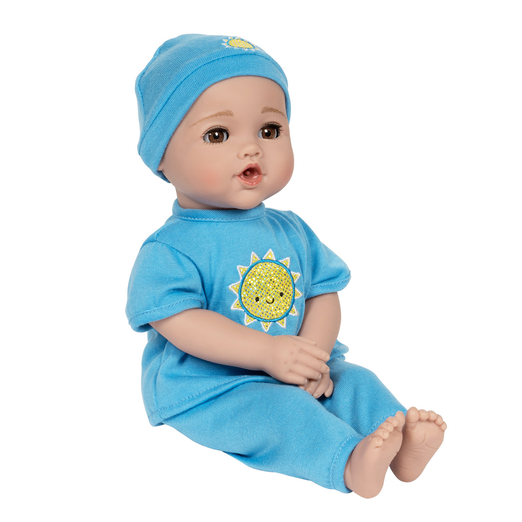 Adora 13 inch Cry Baby Doll NurtureTime Baby Blue Boy Open/Close eyes