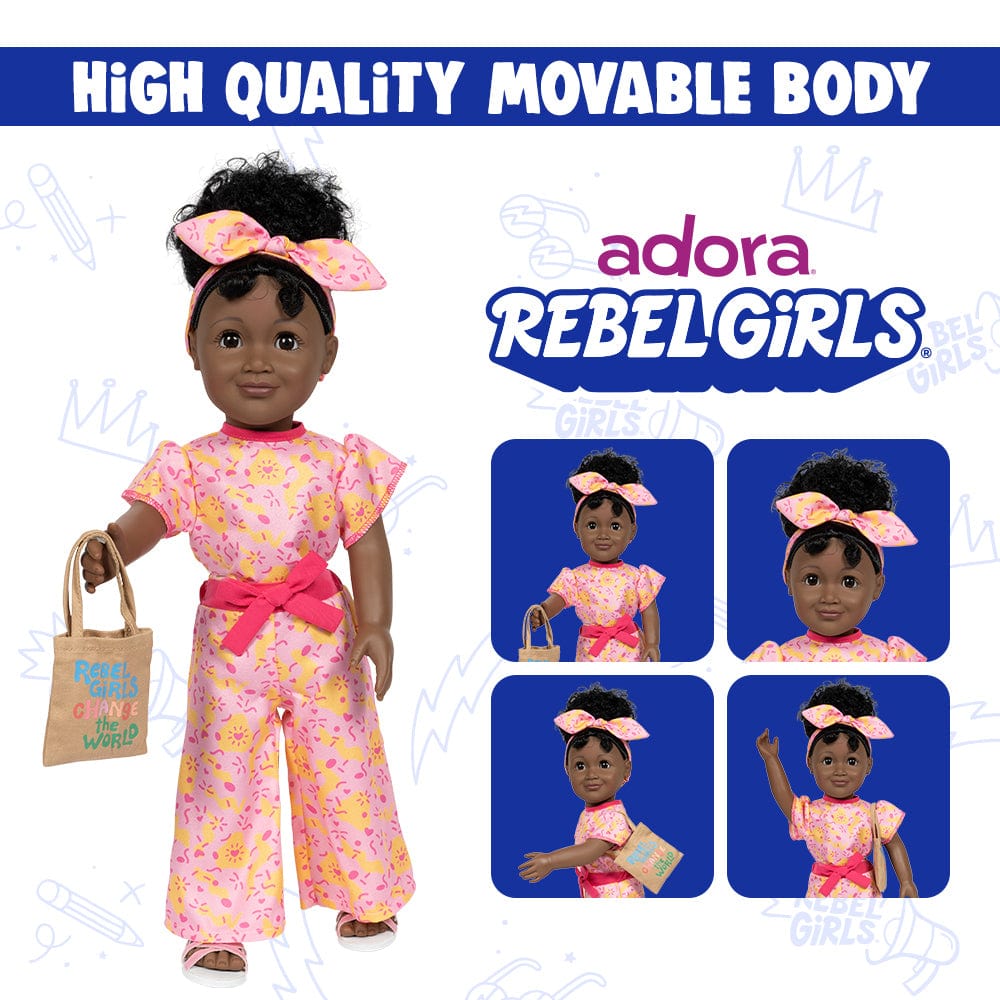 Adora 18" Rebel Girls Doll Champion, inspired by Wangari Maathai