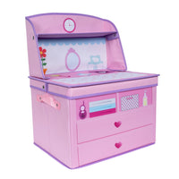 Perfectly Pink Baby Doll Changing Table Storage Box