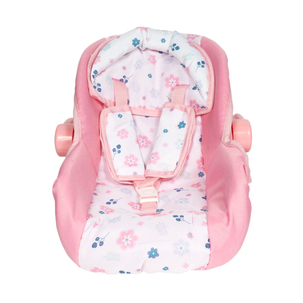 Adora Pink Blooms Doll Car Seat Carrier, fits up to 20