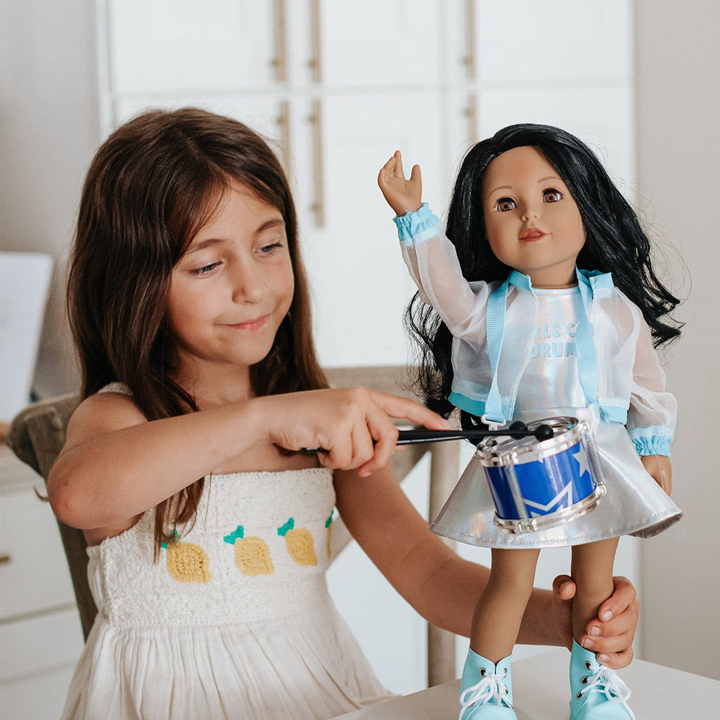 Adora 18" Rebel Girls Doll Creator, inspired by drummer Millo Castro Zaldarriaga