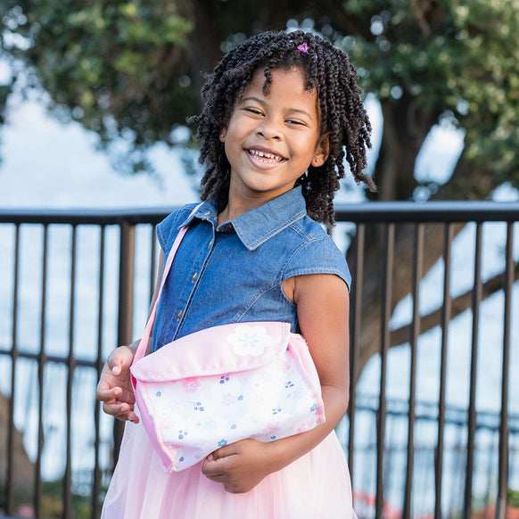 Adora Pink Blooms Diaper Bag