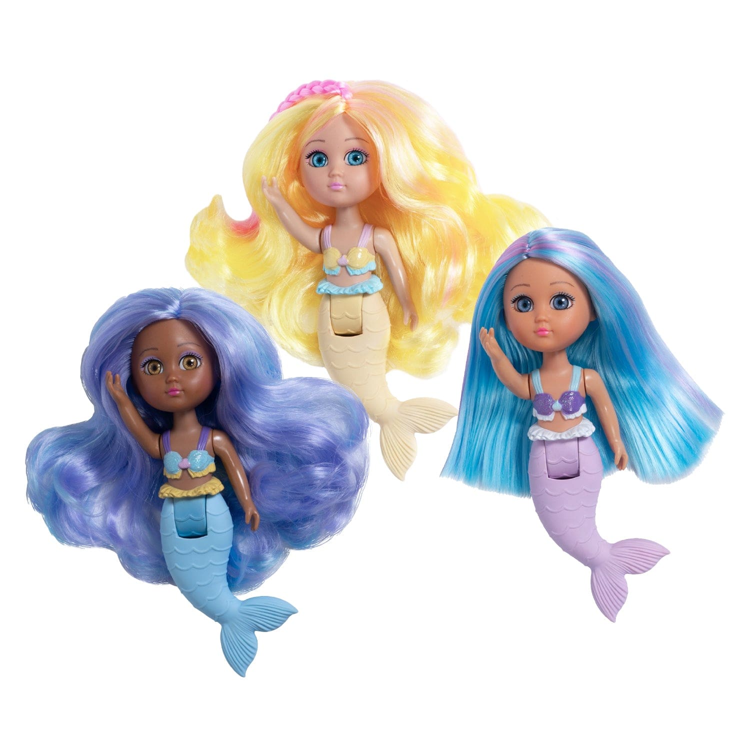 Adora Water Wonder Color-Changing Mermaid Dolls, 3-Piece Set