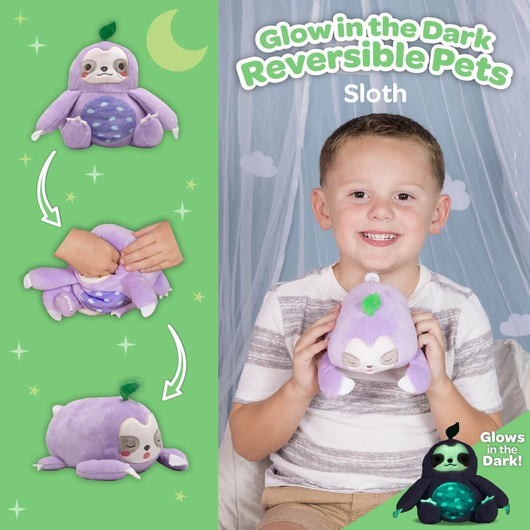 Adora Snuggle & Glow Sloth Bundle - 2-piece plush toy set