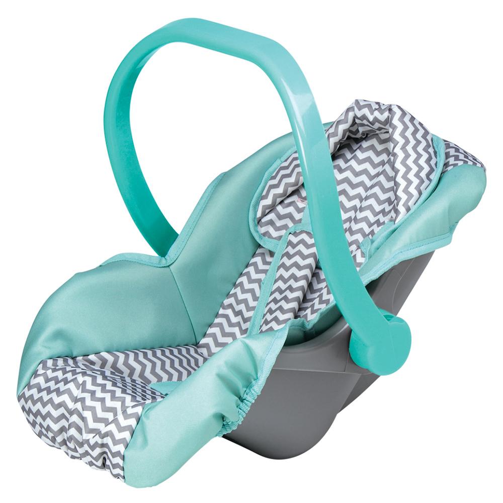 Adora Baby Doll Car Seat Carrier in Gender Neutral Zig Zag Design