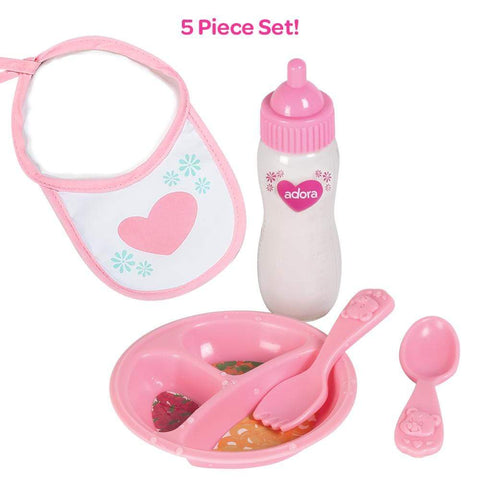 Perfectly Cute Baby Doll Magic Sippy Cup Baby Bottle Set Juice Milk 2+
