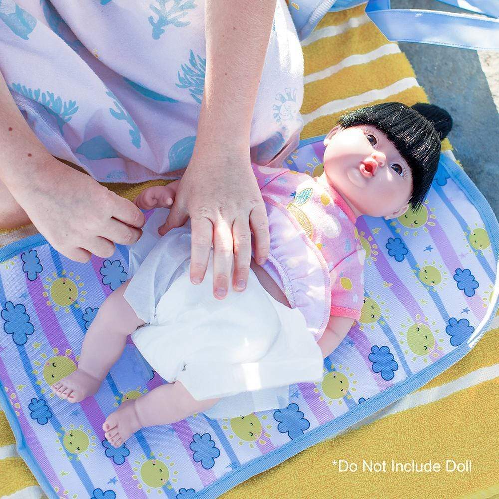 Adora Sunny Days Baby Doll Accessories Interactive Color Changing & Water Activated Baby Doll Diaper Bag
