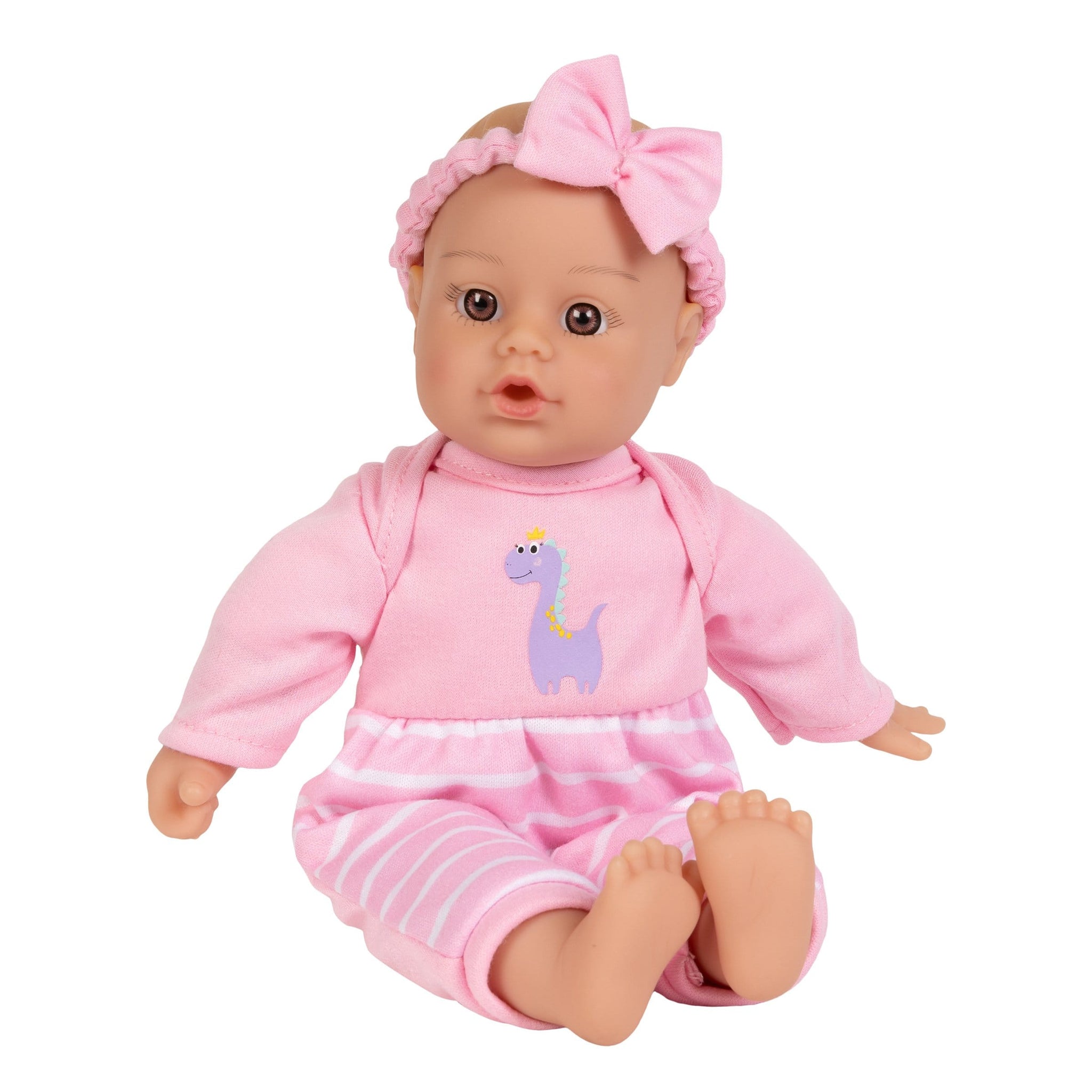 Adora Soft Baby Doll Girl, 11 inch Sweet Baby Pink Dino, Machine outlets Washable